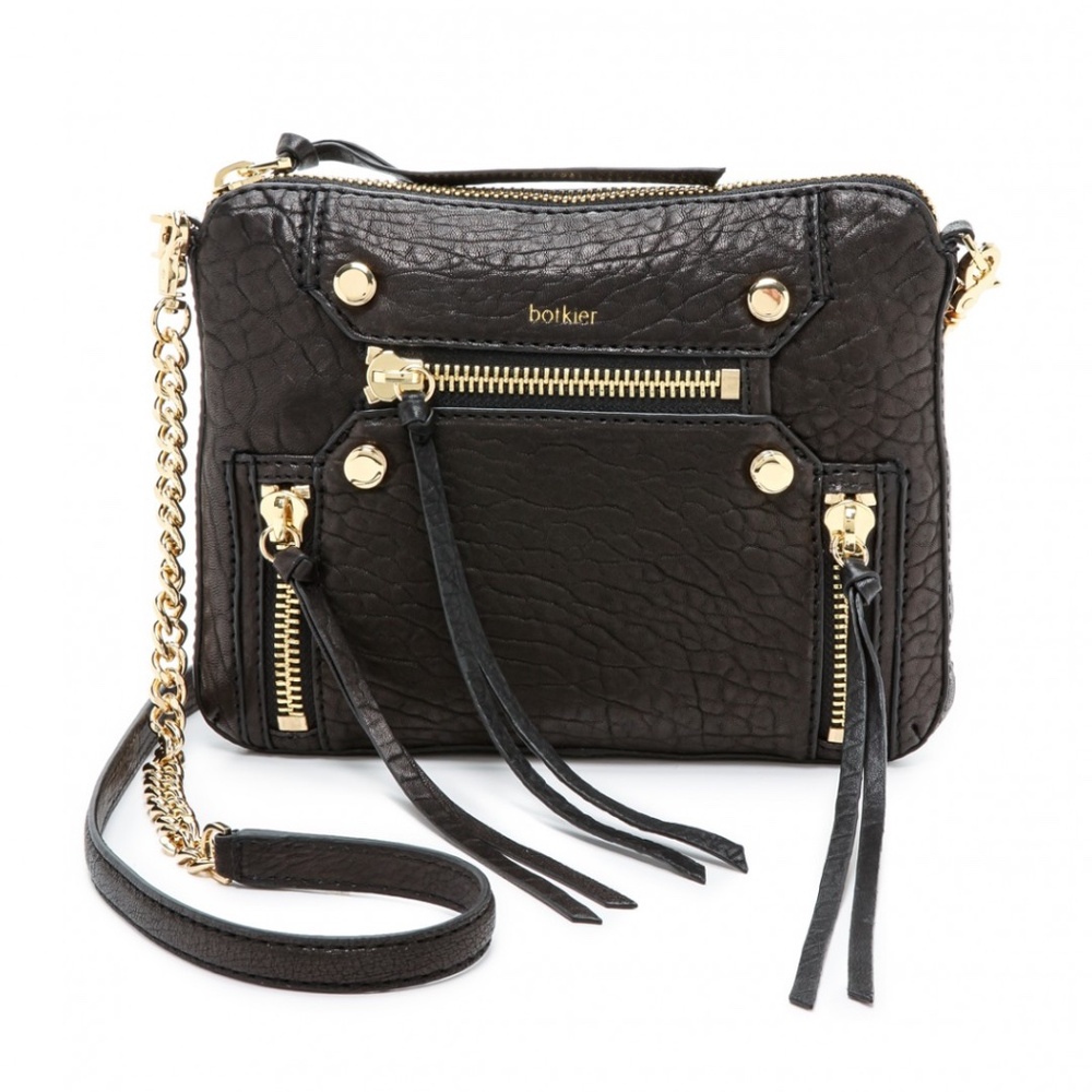 Botkier Logan Cross Body Bag Black